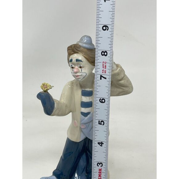 Vintage Porcelain Standing Clown Dad Figurine Porcelana De Cuernavaca Mexico. PO - Picture 9 of 9